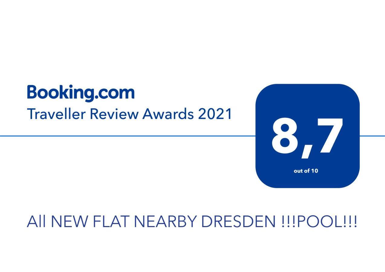 B Our Guest At New Flat Nearby Dresden !!!Pool!!! Apartment Frauendorf  Luaran gambar